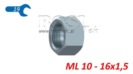 HIDRAVLIČNA MATICA ML 10 - 16x1,5