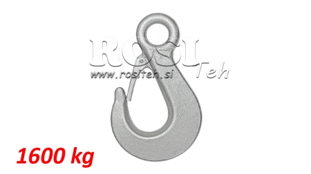 HAKEN MIT BEFESTIGUNGSAUGE 1600 kg