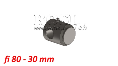 CYLINDERGAVEL MED HÅL 