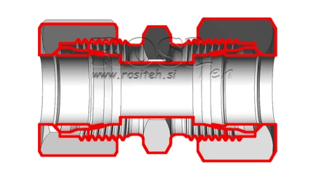 HYDRAULISK ANSLUTNING FITTING NZ