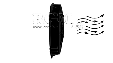 AXIALFLÄKT 280MM PULL 24V