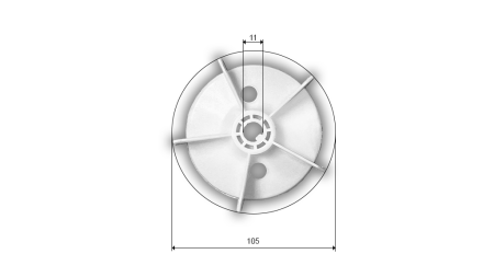 ELEKTROMOTOROVÝ VENTILÁTOR MS 63