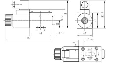 CETOP 3_1 SPOLDIMENSIONER 3A