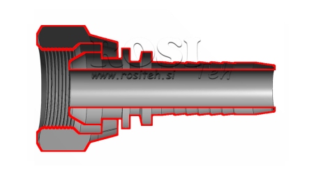 HIDRAVLIČNI PRIKLJUČEK BSP ŽENSKI DN6-3/8