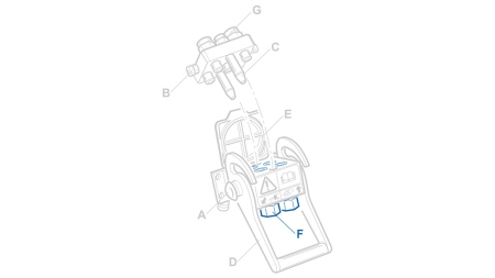 ŽENSKA HITRA SPOJKA ZA MULTI-FASTER 1/4 - FIKSNI DEL
