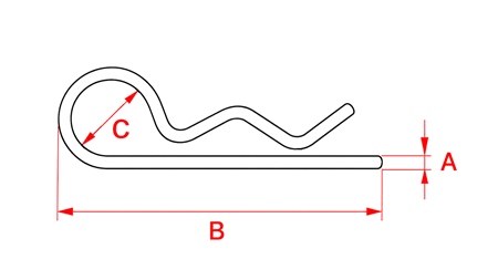 FJEDERSPLIT 8 MM (2 ST)