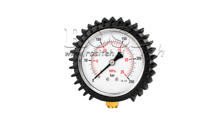 SKYDDSGUMMI FÖR MANOMETER DN63 - SVART
