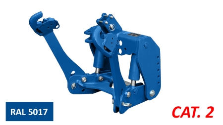 FRONTLYFT UNIVERSAL FÖR TRAKTOR KAT. 2 - 1500KG - BLÅ (RAL 5017)