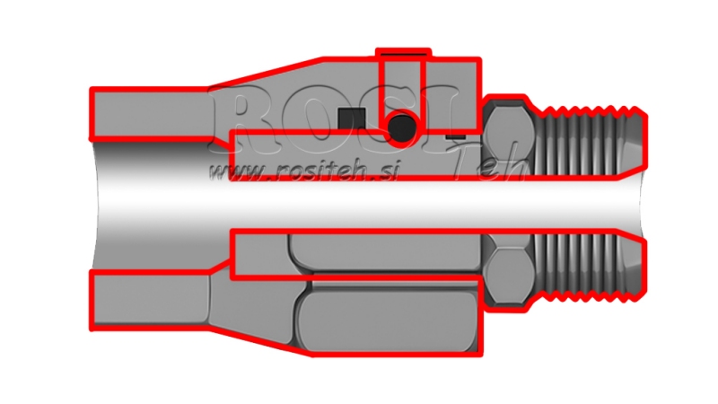 ACOPLAMIENTO DE CONEXIÓN HIDRÁULICA NZ