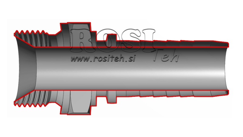 HIDRAVLIČNI PRIKLJUČEK BSP MOŠKI DN6-M16x1,5