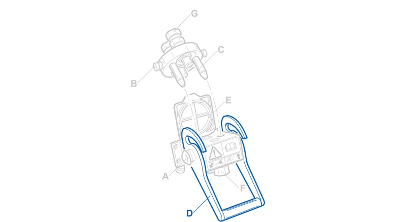ROČICA ZA MULTI-FASTER 2wie 3/8 - FIKSNI DEL