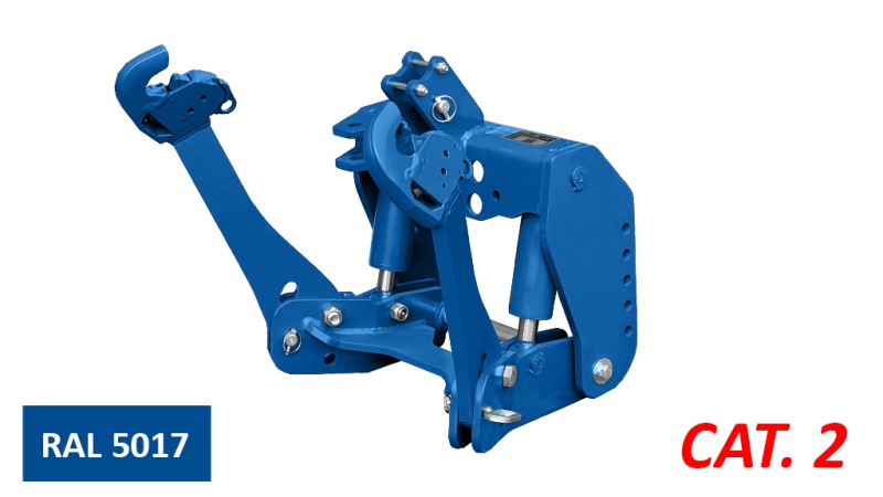 FRONTLYFT UNIVERSAL FÖR TRAKTOR KAT. 2 - 1500KG - BLÅ (RAL 5017)