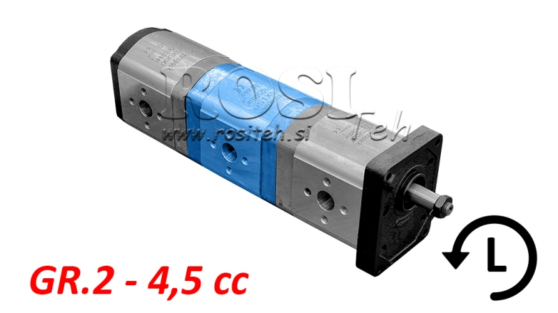 HYDRAULISK PUMP 20A4,5X156 MITT GR.2 4.5 CC VÄNSTER