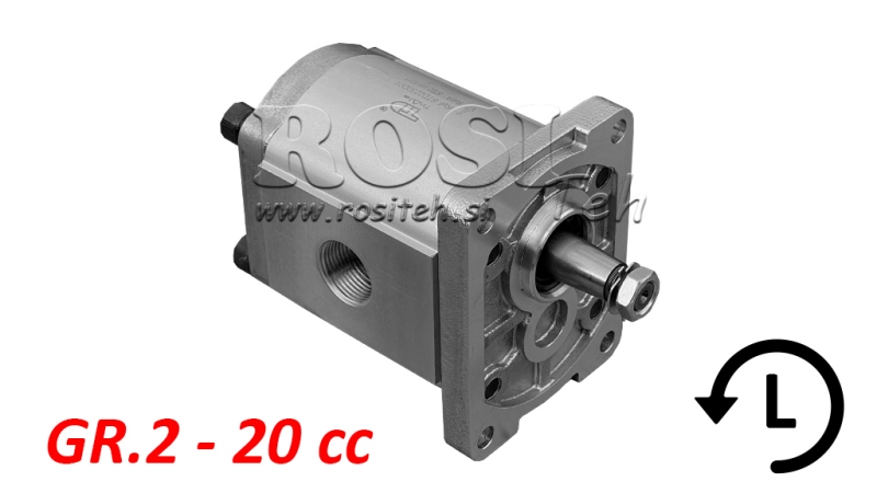 POMPA IDRAULICA GR.2 20 CC SINISTRA - FILO