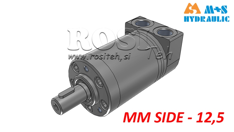 HYDRAULISK MOTOR MM 12,5 - SIDE