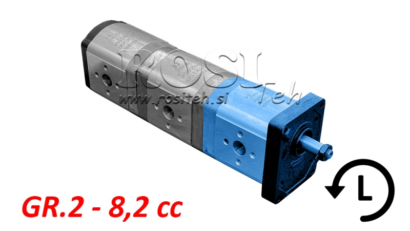 HYDRAULICKÉ ČERPADLO 20A8,2X067 PREDNÉ GR.2 8.2 CC ĽAVÉ