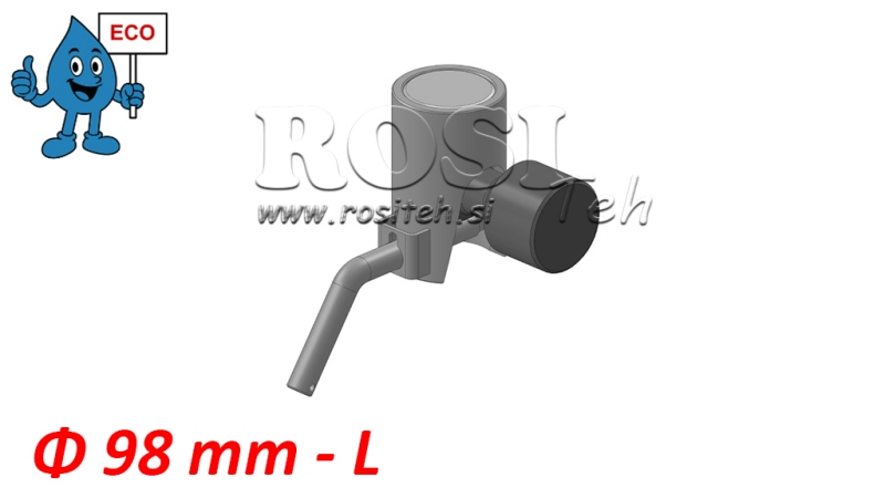 BOLA PARA CAISSON DE VOLQUETE Φ98 IZQUIERDA ECO