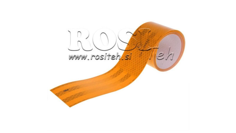 REFLEKTIVT BAND 3M - GUL - 1 meter