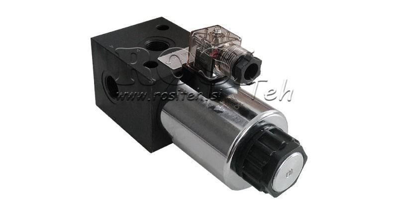 3-WEGE-VENTIL 1/2 12V - 80lit