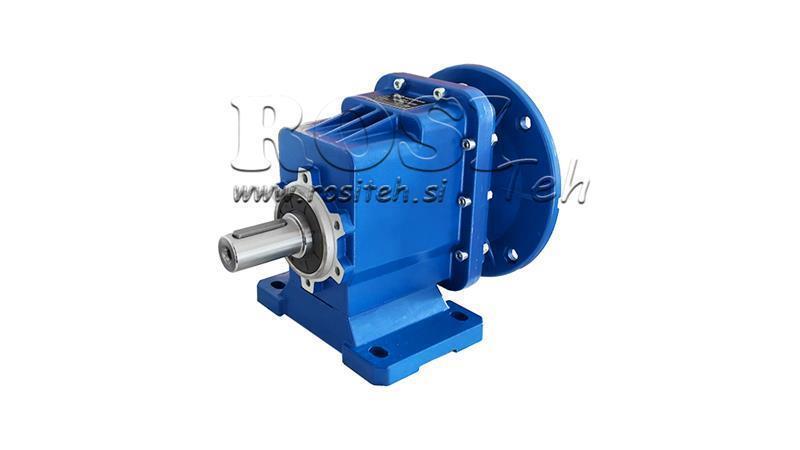 RIDUTTORE ERC04 PER MOTORE ELETTRICO MS100 (2.2-3-4kW) RAPPORTO 25:1