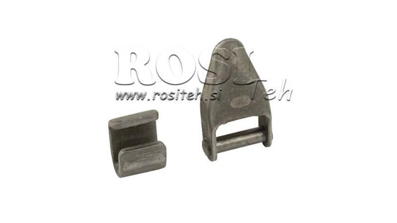 SIDOBRACKET FÖR AVTAGBAR C-FORMAD SLÄP 56mm