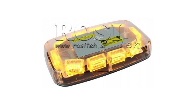 LED MAGNETISK STROBE ROTERENDE LYS 20 LED 50W 12V-24V