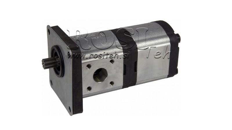 HYDRAULISK PUMP TRAKTOR - OEM 47129338 - CNH TLA 4WD 23 11 cc VÄNSTER