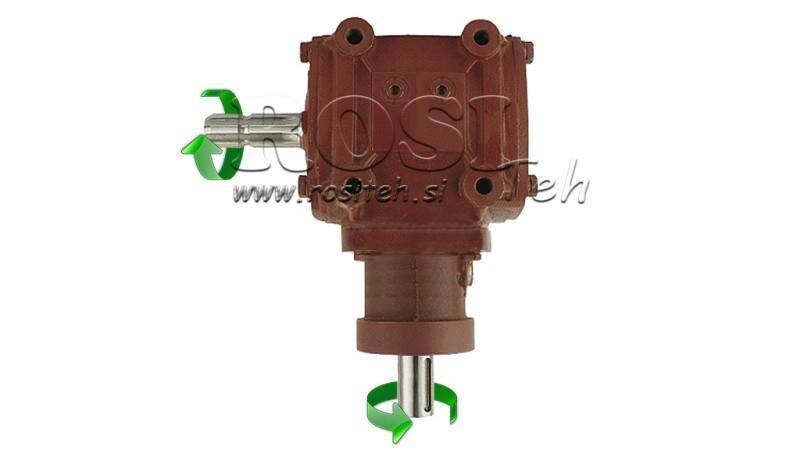 WINKELREDUZIERER 1:1.56 (56HP-43kW)