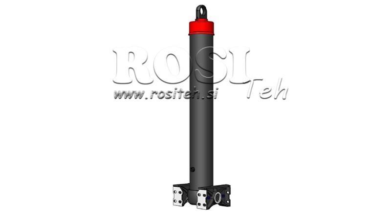 CILINDRO TELESCOPICO PER RIMORCHIO A CASSONE 5-stadi CORSO-7100mm 42Ton