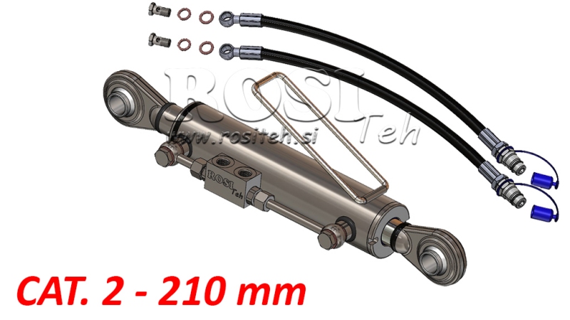 TERZO PUNTO IDRAULICO TRATTORE STANDARD - 2 CAT. 63/35-210 (45-95HP)(25,4/25,4)