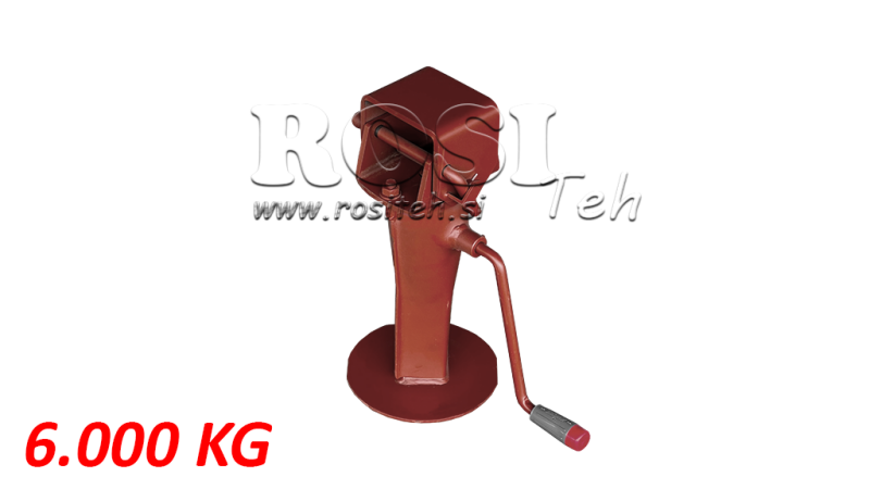 PIE DE SOPORTE ROSCADO - PLEGABLE 170MM - 6000KG