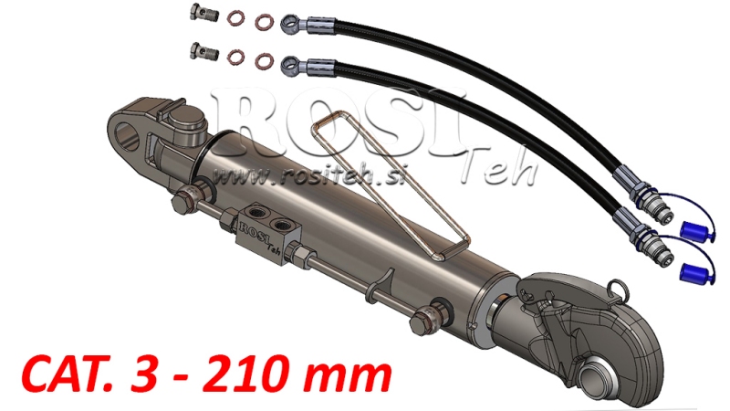 BRACCIO A 3 PUNTI IDRAULICO SPECIAL - 3 CAT. 80/40-210 (90-210HP)(32,2 - gr.3)
