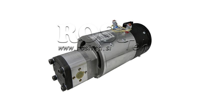 HYDRAULIKPUMPENANBAU GR.1 ELEKTROMOTOR 12V 3kW