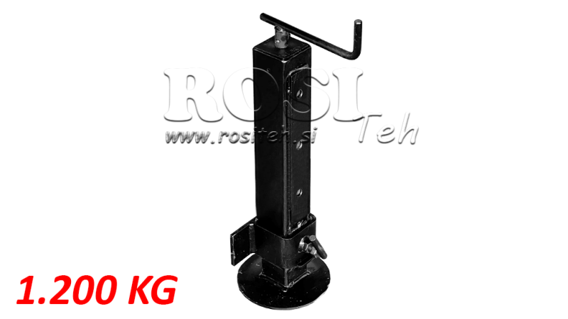PIE DE SOPORTE ROSCADO AJUSTABLE 300MM - 1200KG