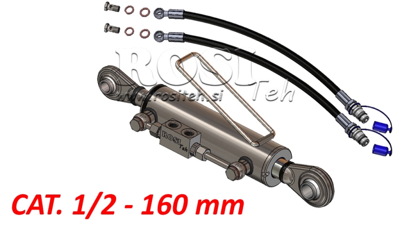 TERZO PUNTO IDRAULICO TRATTORE STANDARD - 1/2 CAT. 63/35-160 (45-95HP)(19,2/25,4)