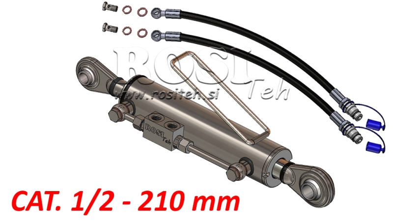 TERZO PUNTO IDRAULICO TRATTORE STANDARD - 1/2 CAT. 63/35-210 (45-95HP)(19,2/25,4)