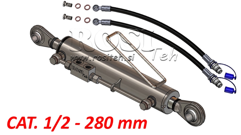 TERZO PUNTO IDRAULICO TRATTORE STANDARD - 1/2 CAT. 63/35-280 (45-95HP)(19,2/25,4)