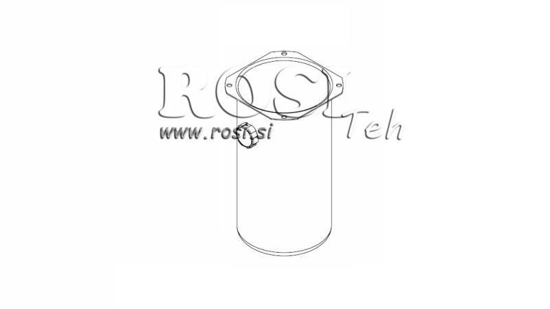 METALLTANK ROLL PP 2 LITER