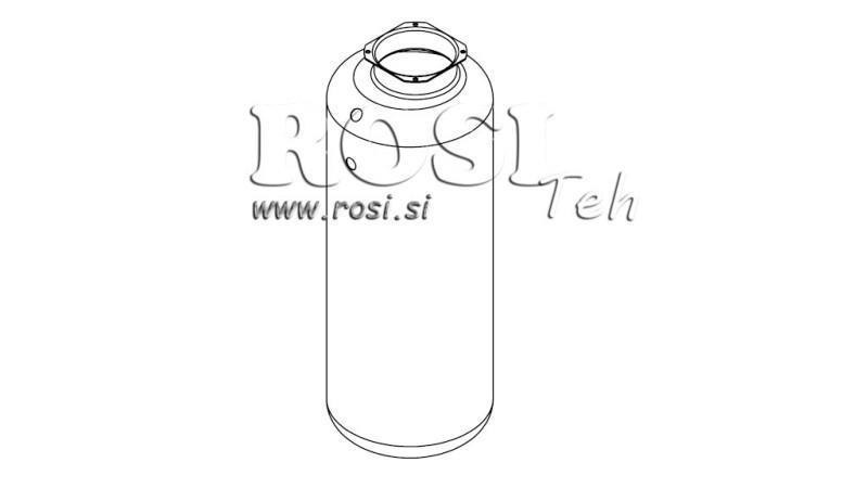 METALLRESERVOIR ROLL PP 30 LITER HORIZONTAL-VERTIKAL