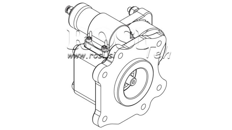 UTGÅNG FÖR HYDRAULISK PUMP - MERCEDES ATEGO-2 - 6 HÅL