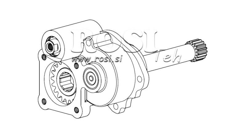 HYDRAULIKPUMPE - MERCEDES G3/65-90 UNIMOG