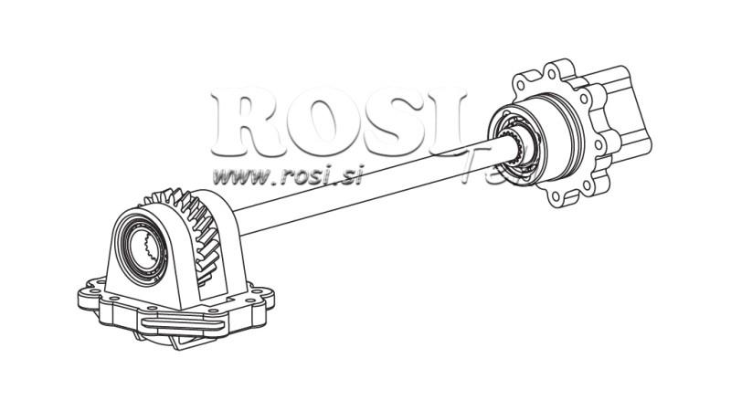 AUSGANG FÜR HYDRAULIKPUMPE - SCANIA GRS 905