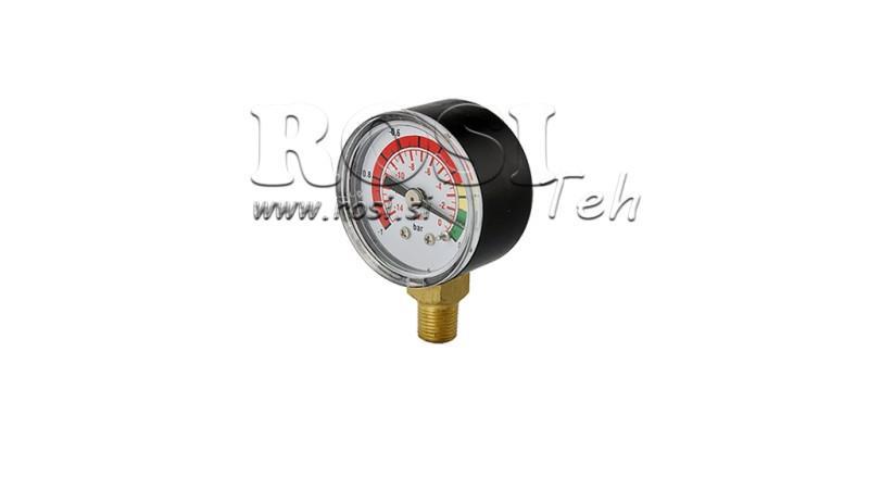 VAKUUMMESSGERÄT FÜR HYDRAULIKFILTER -1 - 0 BAR - 1/8