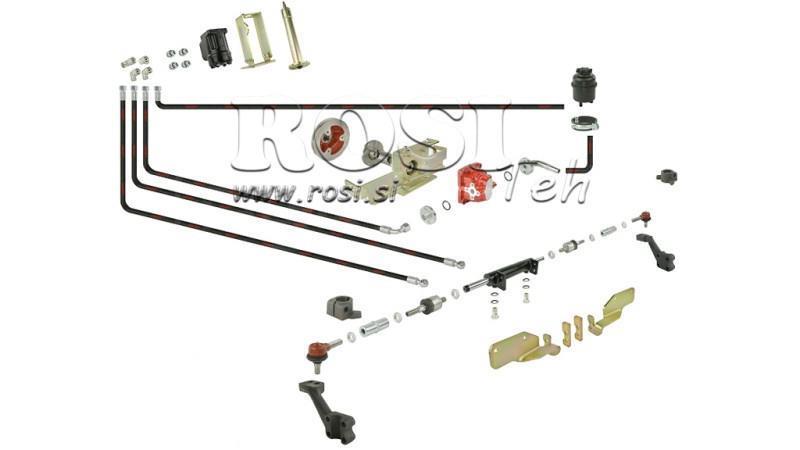 SET DI DIREZIONE IDRAULICA IDROSTATICA URSUS C360 - CILINDRO ANTERIORE