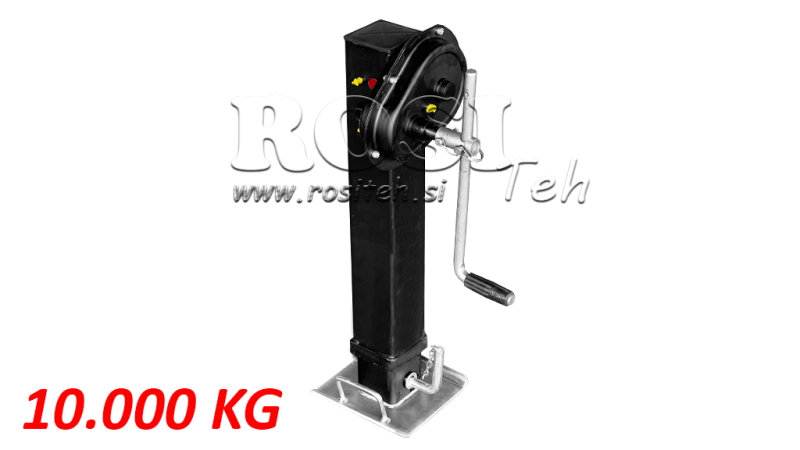 PIE DE SOPORTE ROSCADO 400MM - 10.000KG