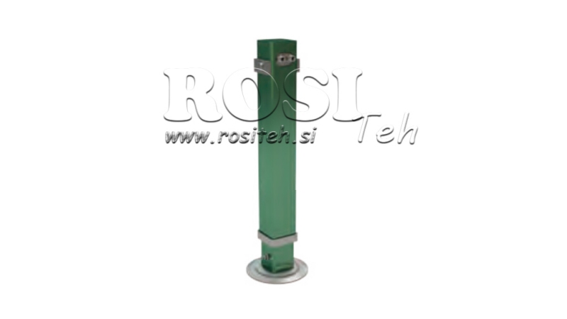 HYDRAULISK BEN DUBBEL-VERKANDE 540mm - 2.800kg