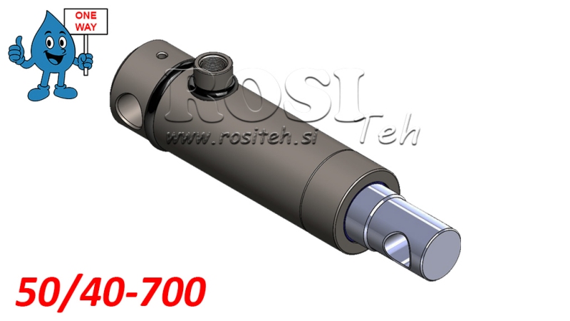 HYDRAULISK CYLINDER MONO 50/40-700