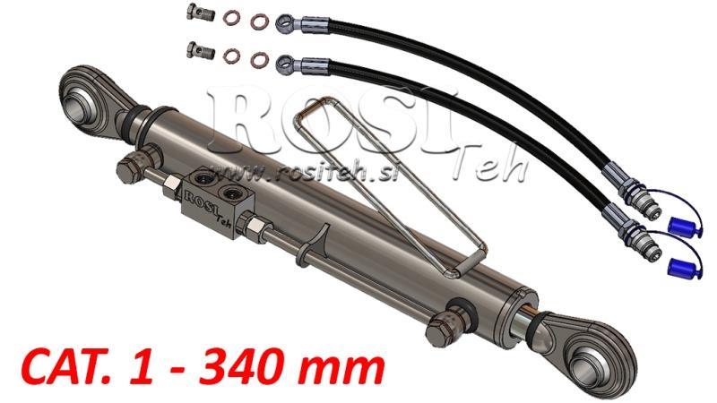 HYDRAULISK TOPPSTÅNG - STANDARD - CAT. 1 - 50/30-340 (20-55 HP) (25,4/25,4 mm)