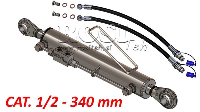 HYDRAULISK TOPPSTÅNG - STANDARD - CAT. 1/2 - 63/35-340 (45-95 HP) (19,2/25,4 mm)