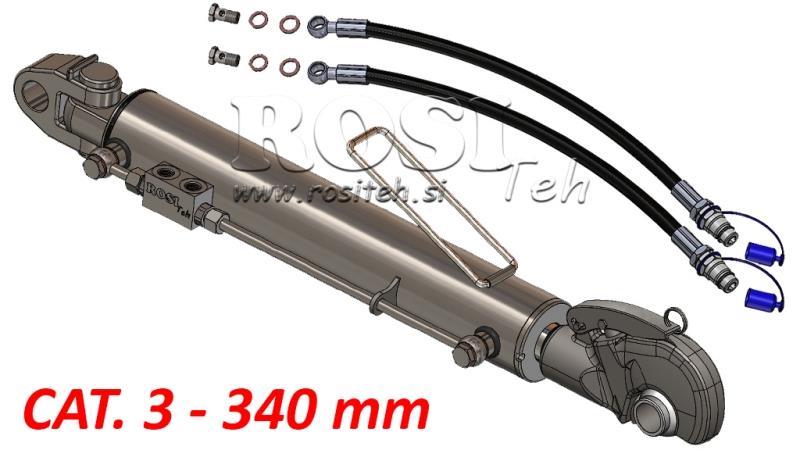 HYDRAULISK TOPPSTÅNG - SPECIAL - CAT. 3 - 80/40-340 (90-210 HP) (32,2 mm)